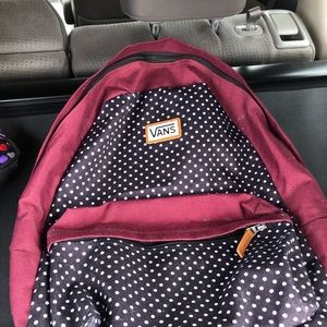 Vans backpack